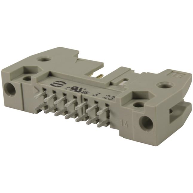 HARTING 矩形连接器 - 针座 - 公插针 09185106912