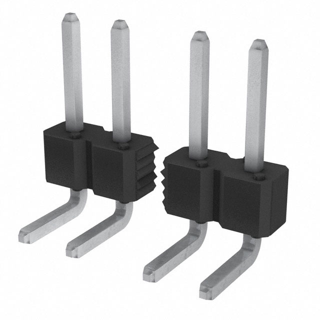 AMPHENOL 矩形连接器 - 针座 - 公插针 77315-401-36LF