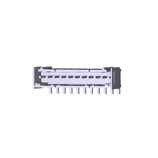TE CONNECTIVITY 矩形连接器 - 针座 - 公插针 3-647125-1