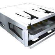 SAMTEC USB/DVI/HDMI 连接器 USB-A-S-F-B-TH