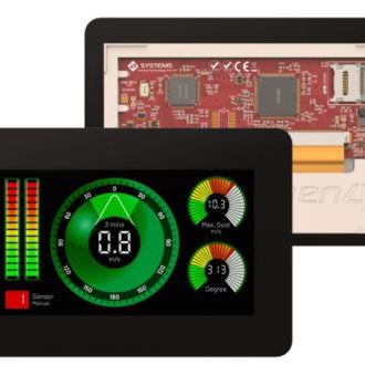 4D SYSTEMS LED显示器件 GEN4-ULCD-43DCT-CLB-SB