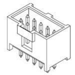 MOLEX 矩形连接器 - 针座 - 公插针 901303106