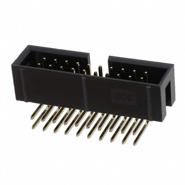ADAM TECH 矩形连接器 - 针座 - 公插针 BHR-20-HUA