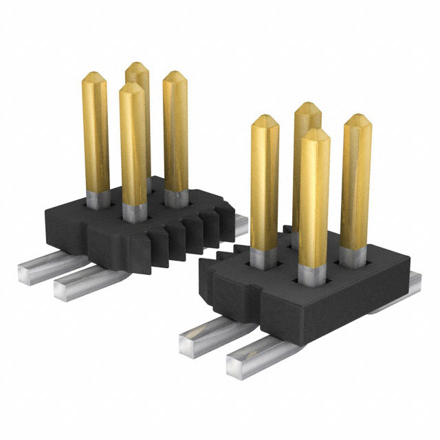 SAMTEC 矩形连接器 - 针座 - 公插针 FTS-108-01-L-DV-P-TR