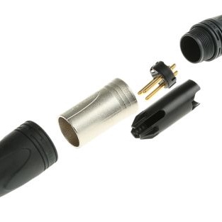 NEUTRIK 套管 - 音频连接器 NC3MXX-HD-D