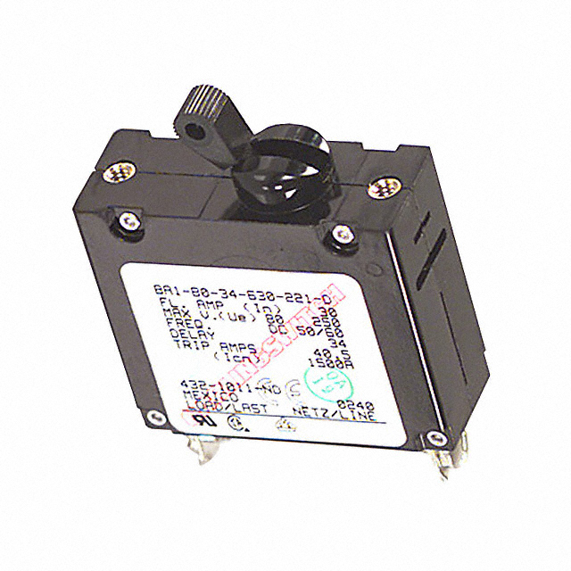 CARLING TECHNOLOGIES 断路器 BA1-B0-34-630-221-D