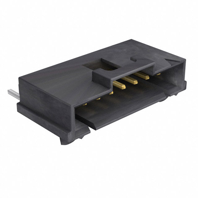 MOLEX 矩形连接器 - 针座 - 公插针 0015917080
