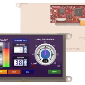4D SYSTEMS LED显示器件 GEN4-ULCD-70D-SB