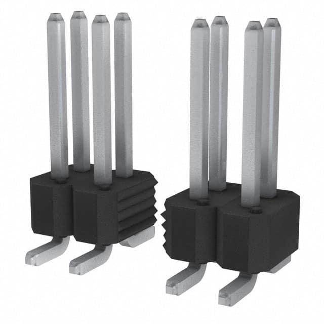 AMPHENOL 矩形连接器 - 针座 - 公插针 95278-402B10LF