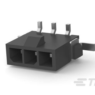TE CONNECTIVITY 矩形连接器 - 针座 - 公插针 2-1445053-3