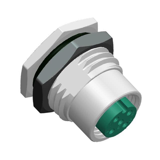 AMPHENOL 圆形连接器 M12A-04PFFS-SF8002