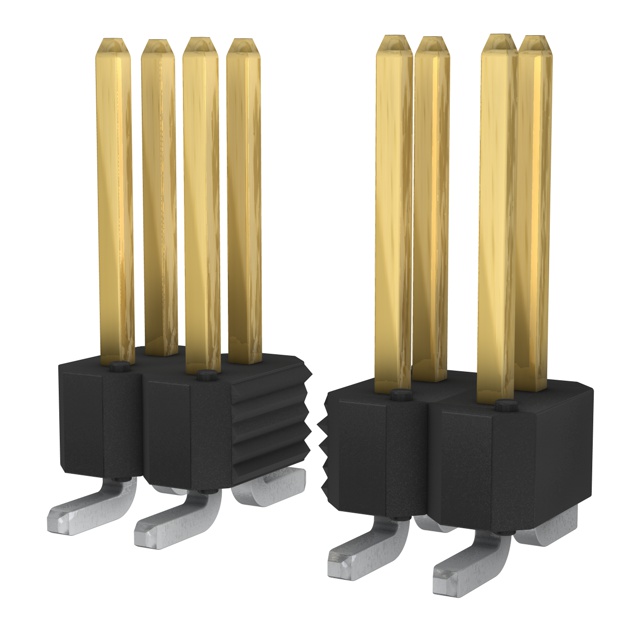 AMPHENOL 矩形连接器 - 针座 - 公插针 95278-802A10LF