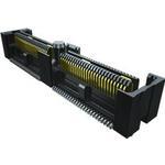 SAMTEC 矩形连接器 - 板垫片/叠接器（板对板） QFS-052-02-SL-D-RA