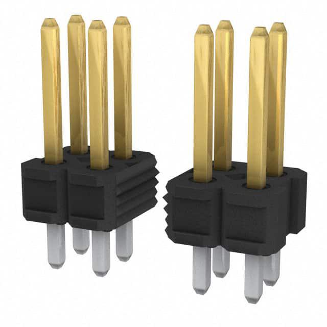 AMPHENOL 矩形连接器 - 针座 - 公插针 75844-127-26LF