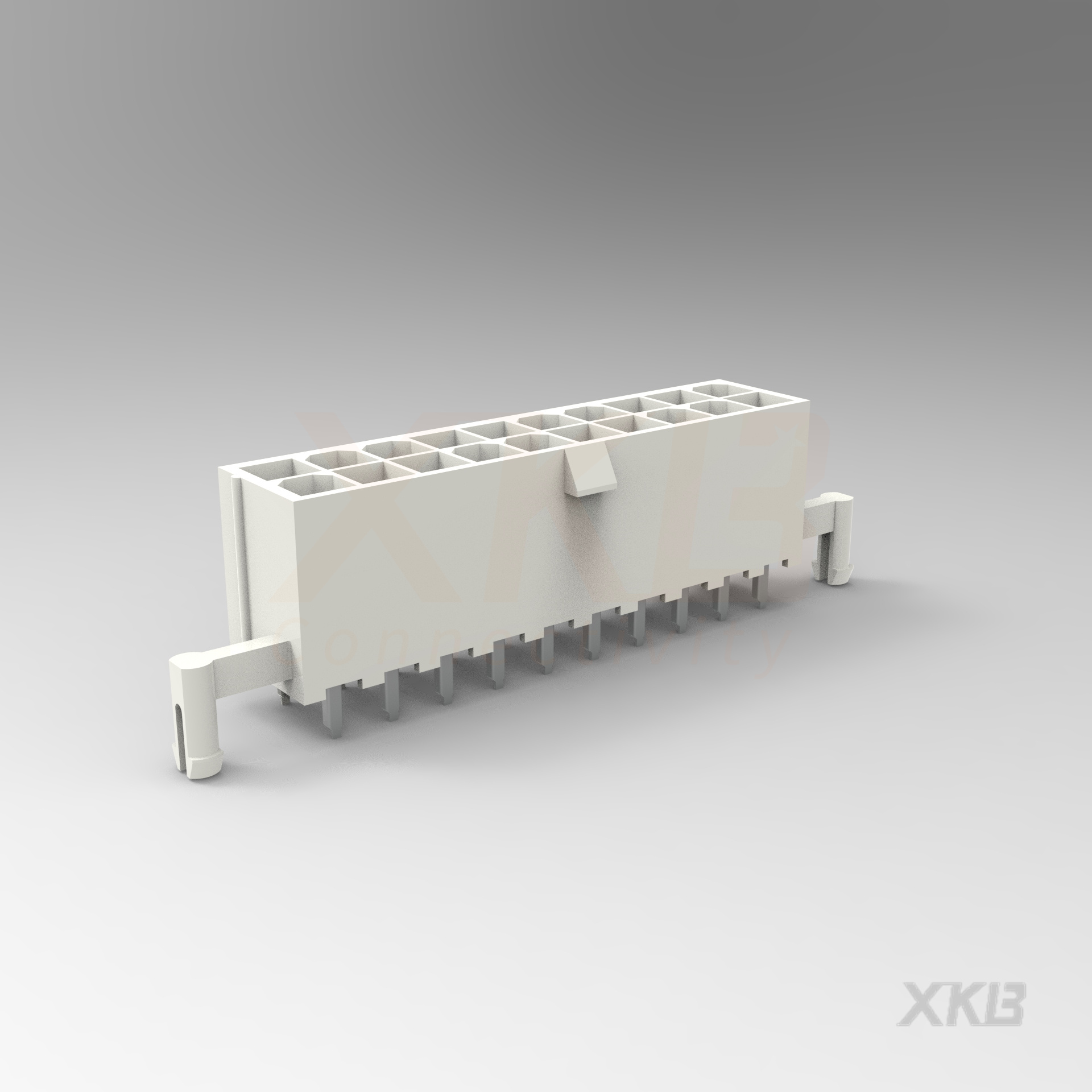 XKB CONNECTIVITY/中国星坤 矩形连接器 - 针座 - 公插针 X9357WV-2x10FS-N2SN