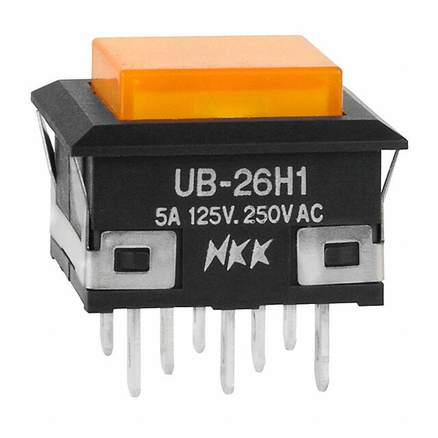 NKK SWITCHES 按钮开关 UB26KKW015D-DD
