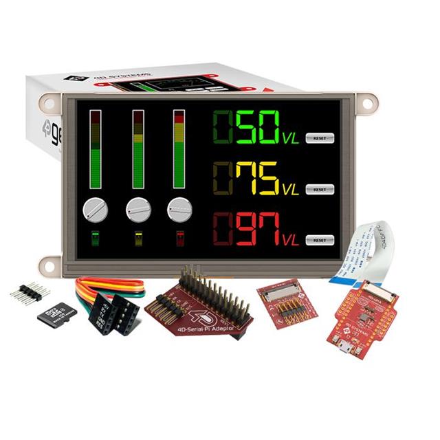 4D SYSTEMS LED显示器件 SK-GEN4-50DT-SB-PI