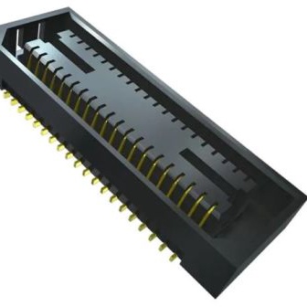 SAMTEC 矩形连接器 - 板垫片/叠接器（板对板） BSE-040-01-L-D-A-TR