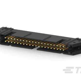 TE CONNECTIVITY 矩形连接器 - 针座 - 公插针 5102153-9
