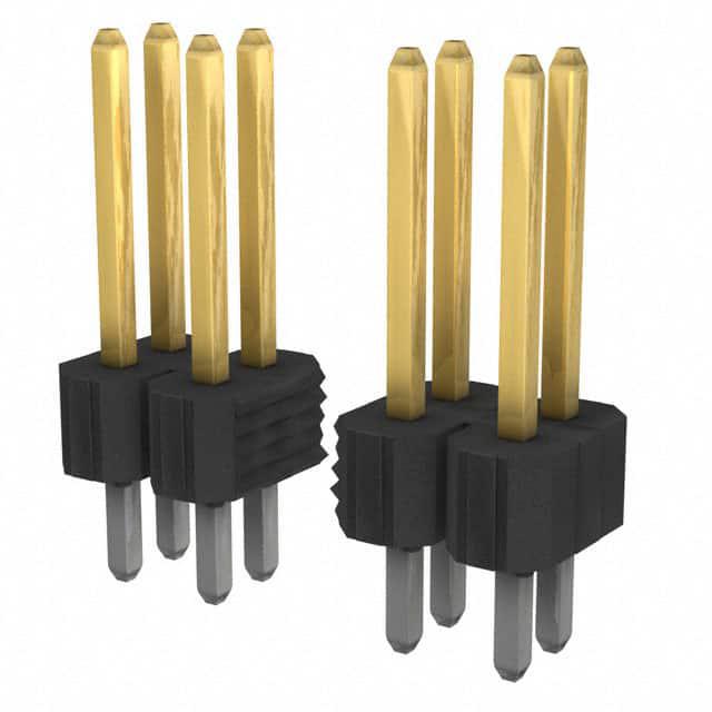 AMPHENOL 矩形连接器 - 针座 - 公插针 68691-116HLF