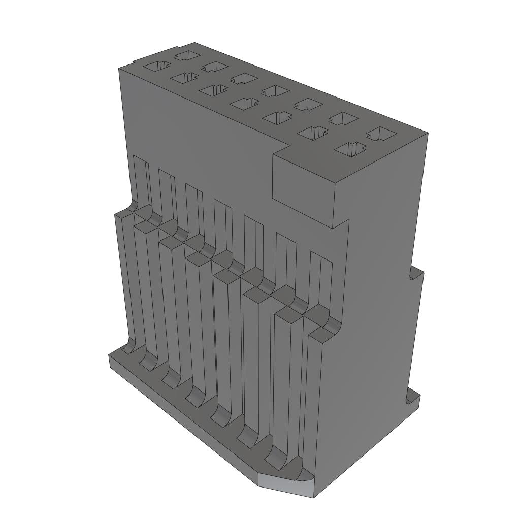 SAMTEC 矩形连接器 - 外壳 ISDF-07-D-C
