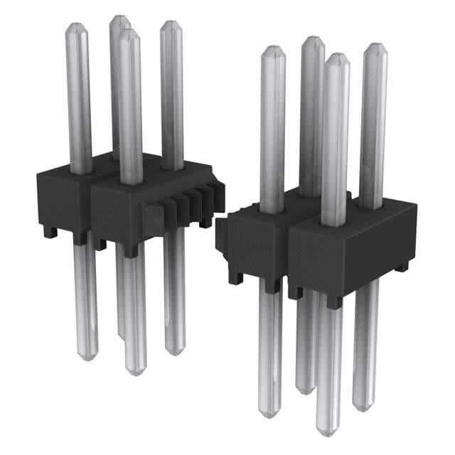 SAMTEC 矩形连接器 - 针座 - 公插针 TSW-113-08-T-D
