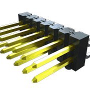 SAMTEC 矩形连接器 - 针座 - 公插针 TSM-106-01-T-SV