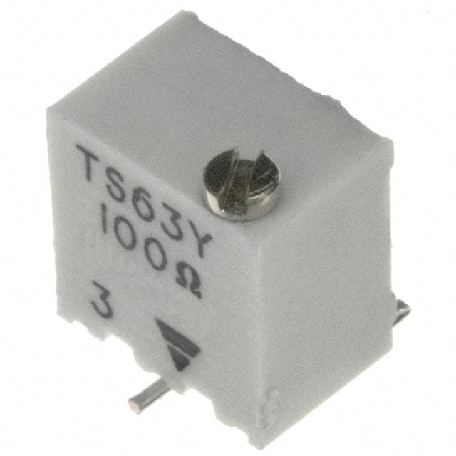 VISHAY INTERTECHNOLOGY 电位器及其他可变电阻器 TS63Y101KR10