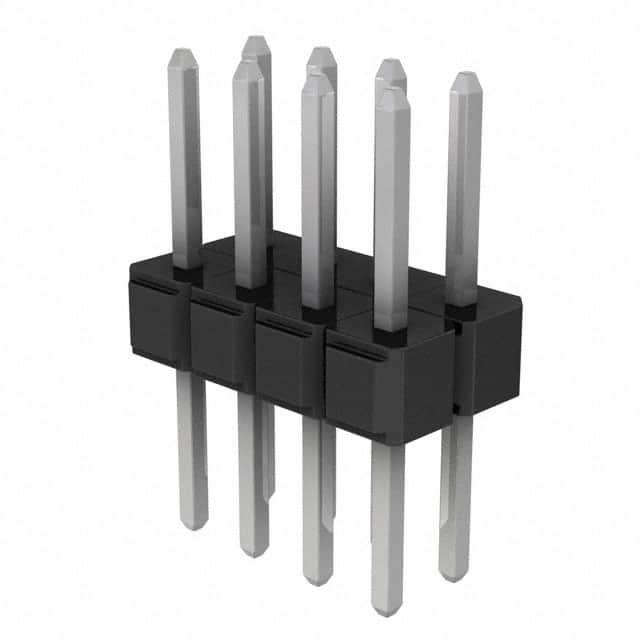 3M 矩形连接器 - 针座 - 公插针 929836-02-04