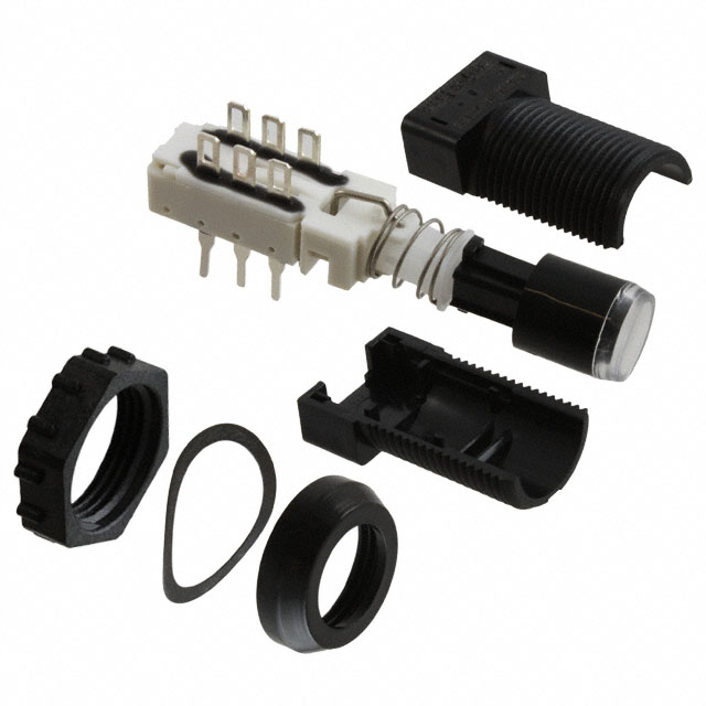 C&K 按钮开关 ZFA FA200 BK GN 2U EE