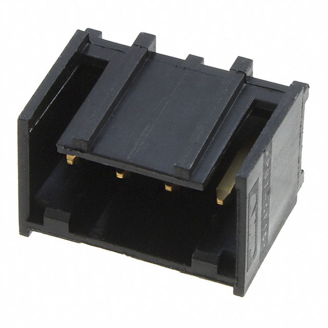 TE CONNECTIVITY 矩形连接器 - 针座 - 公插针 2-647141-4
