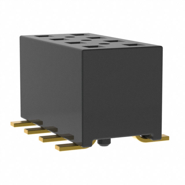 SAMTEC 矩形连接器 - 针座 - 插座/母插口 TLE-104-01-G-DV-A