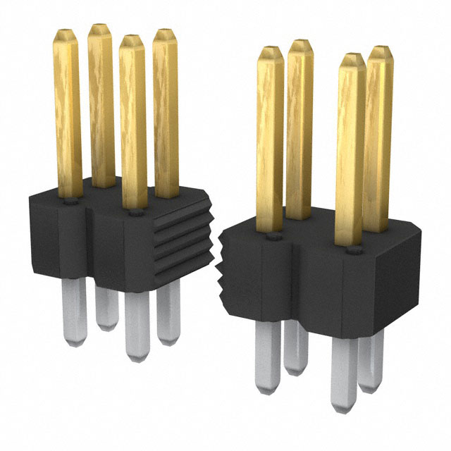 AMPHENOL 矩形连接器 - 针座 - 公插针 77313-118-46LF