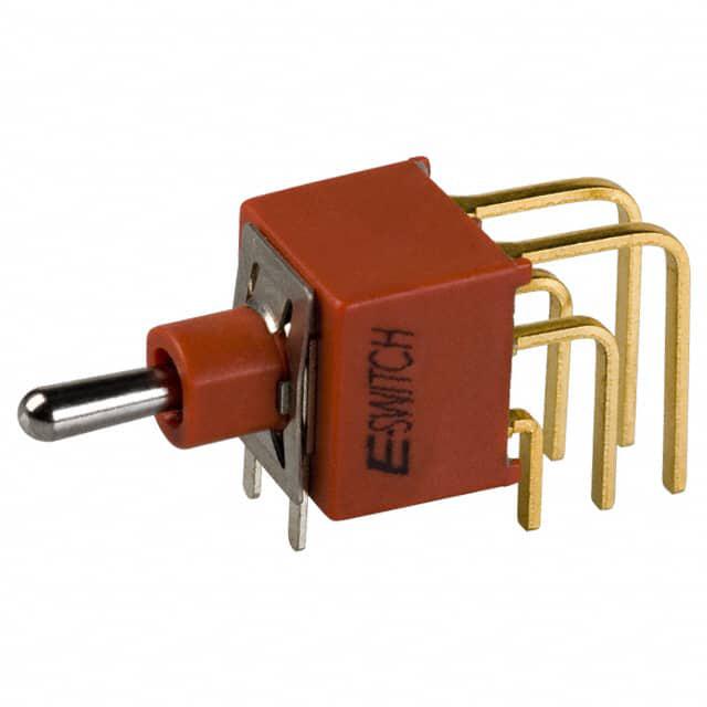 E-SWITCH 拨动开关 100AWDP1T2B4M7RE