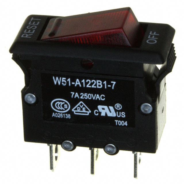 TE CONNECTIVITY 断路器 W51-A122B1-7