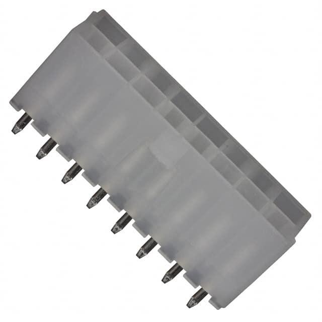 MOLEX 矩形连接器 - 针座 - 公插针 39293166