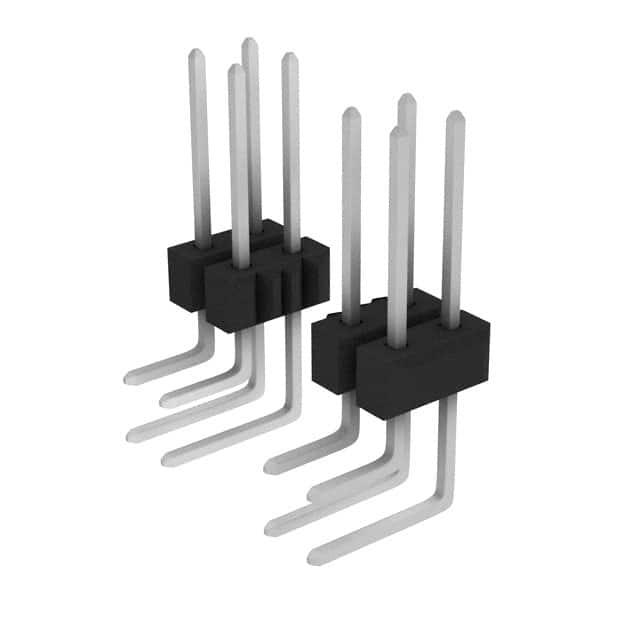 MOLEX 矩形连接器 - 针座 - 公插针 717640328