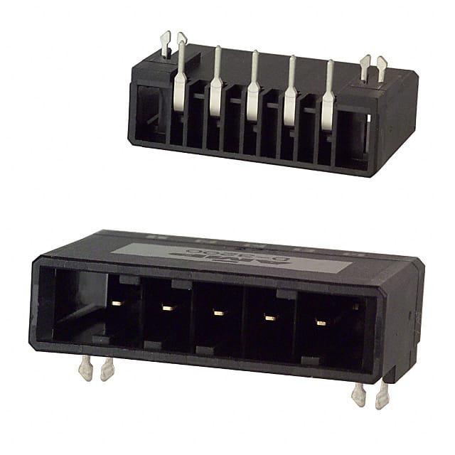 TE CONNECTIVITY 矩形连接器 - 针座 - 公插针 2-316130-3