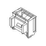 MOLEX 矩形连接器 - 针座 - 公插针 5019400403