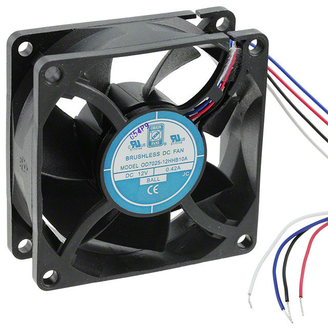 ORION FANS 风扇和热管理 OD7025-12HHB10A