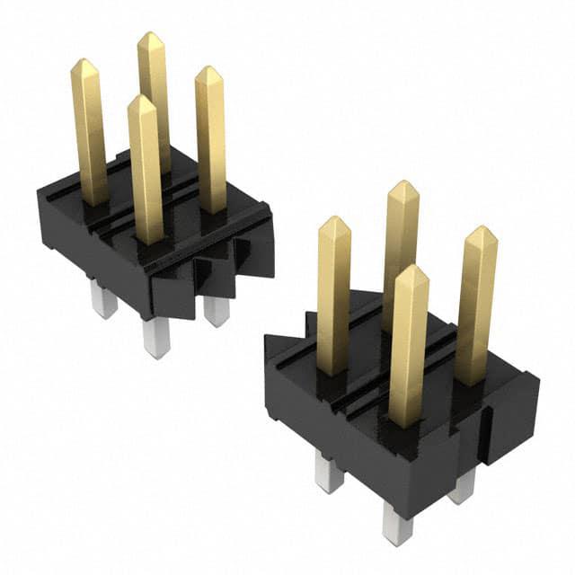 MOLEX 矩形连接器 - 针座 - 公插针 877581250