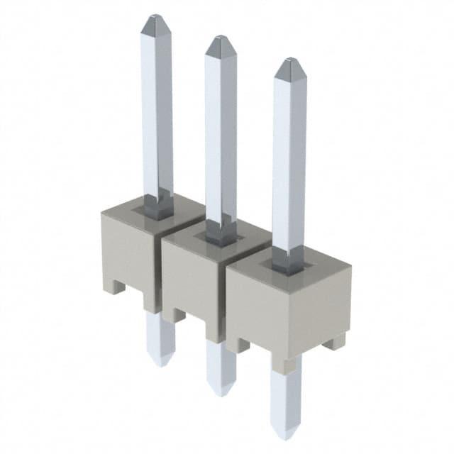SAMTEC 矩形连接器 - 针座 - 公插针 HTSW-103-07-T-S
