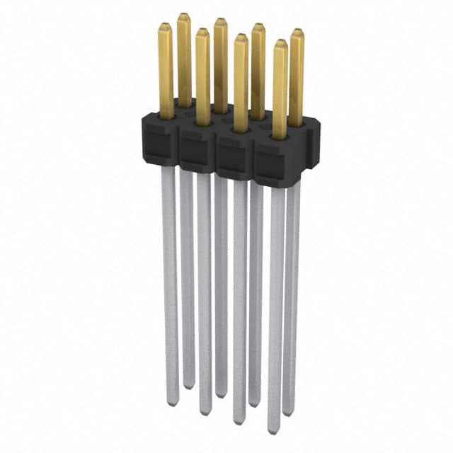 AMPHENOL 矩形连接器 - 针座 - 公插针 75844-108-08LF