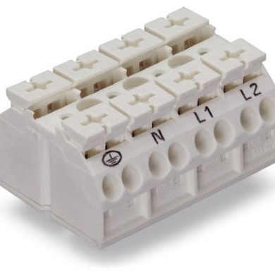 WAGO 接线板-面板安装 862-9634