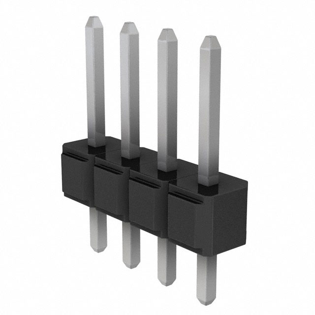 3M 矩形连接器 - 针座 - 公插针 929834-01-04-RK