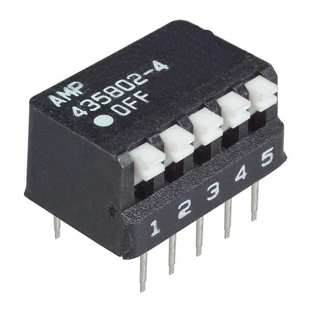 TE CONNECTIVITY 拨码开关 5435802-4