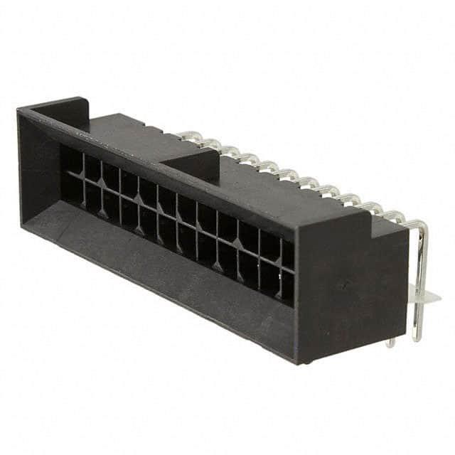 MOLEX 矩形连接器 - 针座 - 公插针 444282401