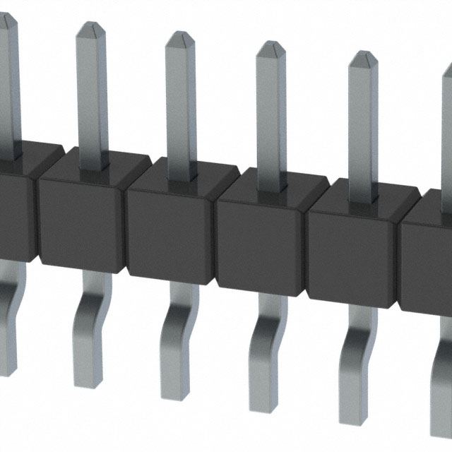 SAMTEC 矩形连接器 - 针座 - 公插针 MMT-112-01-T-SH-P