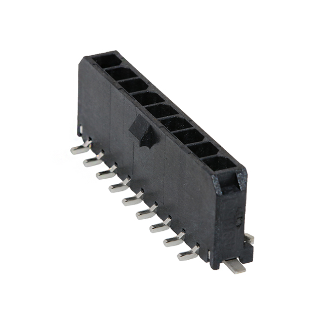 MOLEX 矩形连接器 - 针座 - 公插针 436500924