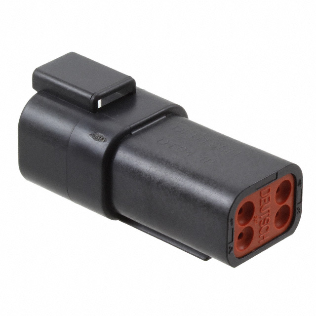 TE CONNECTIVITY 汽车连接器 DT04-4P-E004